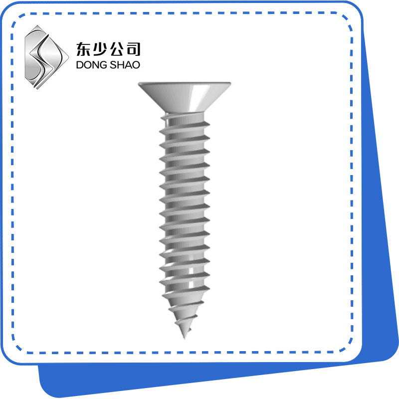 Cross Recessed Countersunk Head Self-Tapping Viti