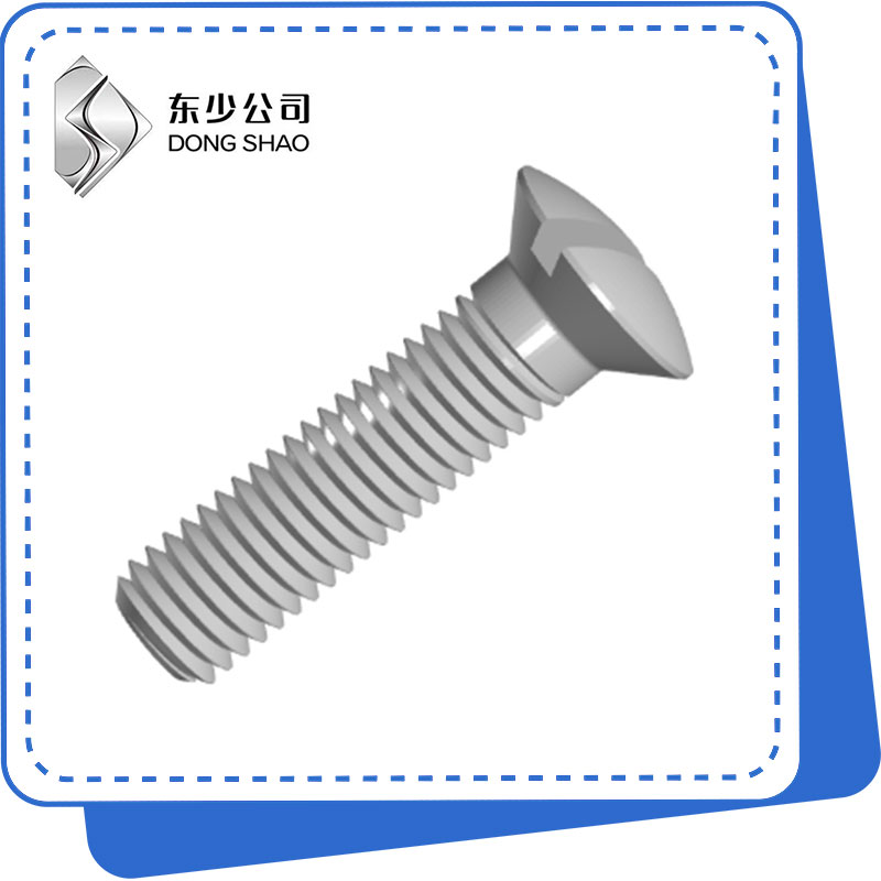 Slotted Raised Countersunk Head Viti